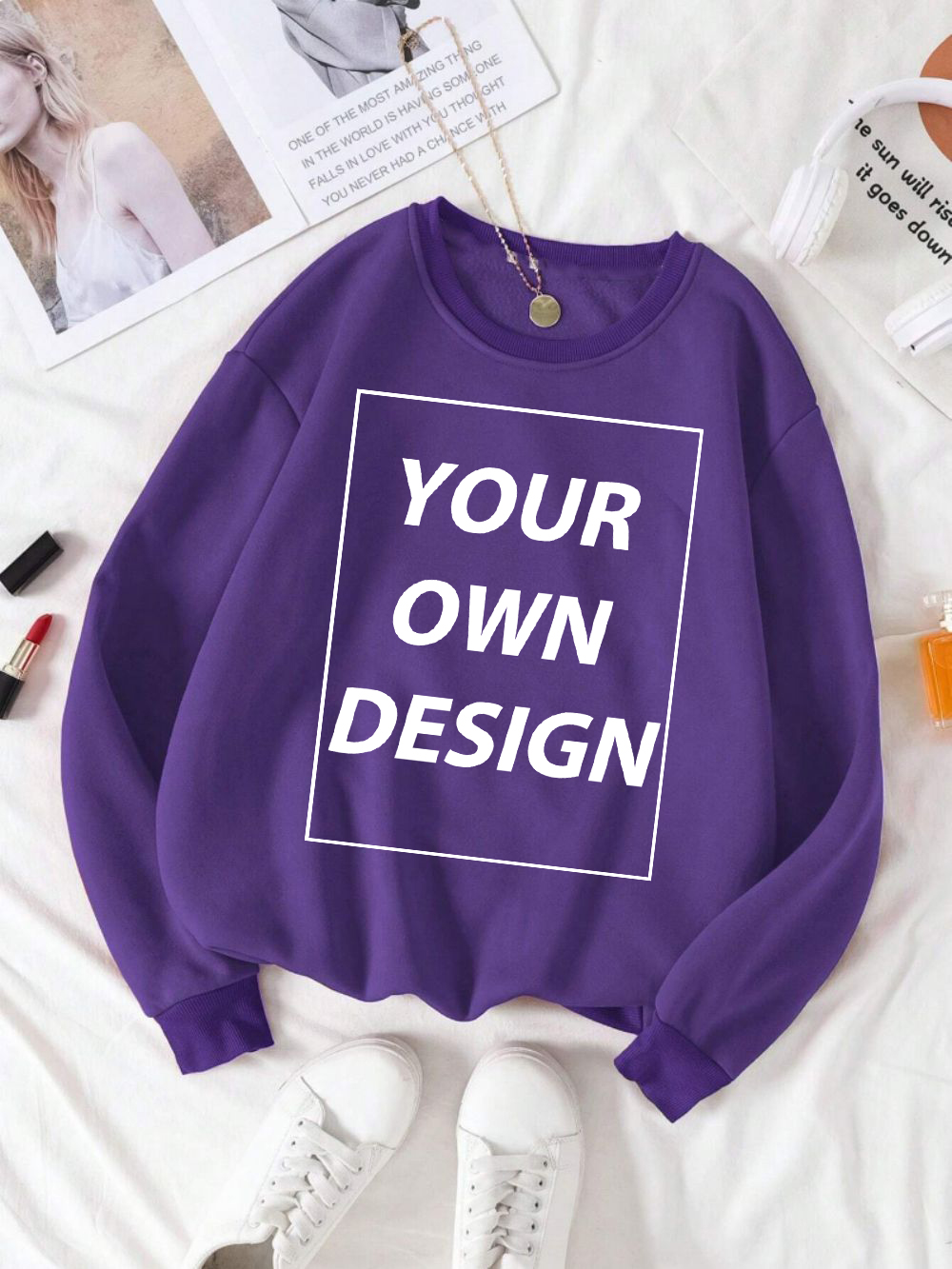 Winter Clothing On Sale - Promoção de Primavera: Blusas Casuais Personalizadas