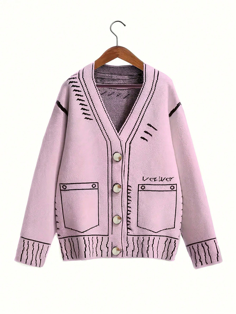 Winter Clothing For Sale - Plus size feminino botão-up cardigan outono