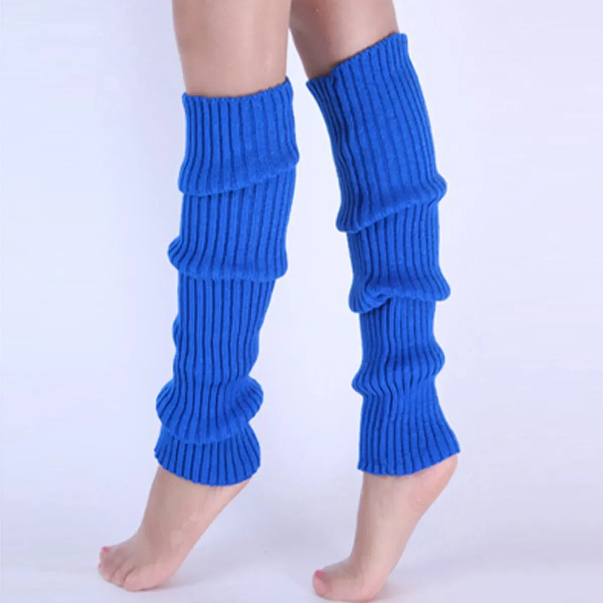 Winter Clothing Leg Warmers - Polainas de Tricô Quentes para Mulheres,