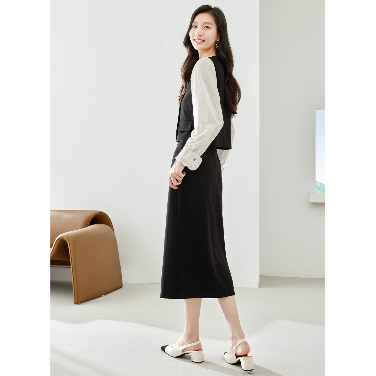 Conjuntos de Saia Elegantes pa - Winter Clothing Outfits avaliação e preço