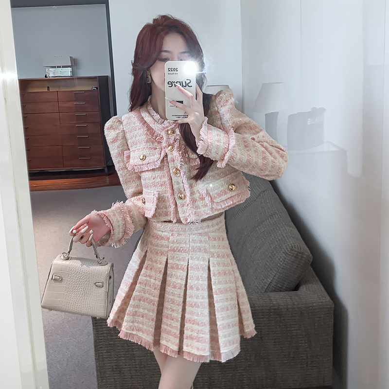 Conjunto de roupas rosa Jacqua - Winter Clothing Outfits avaliação e preço