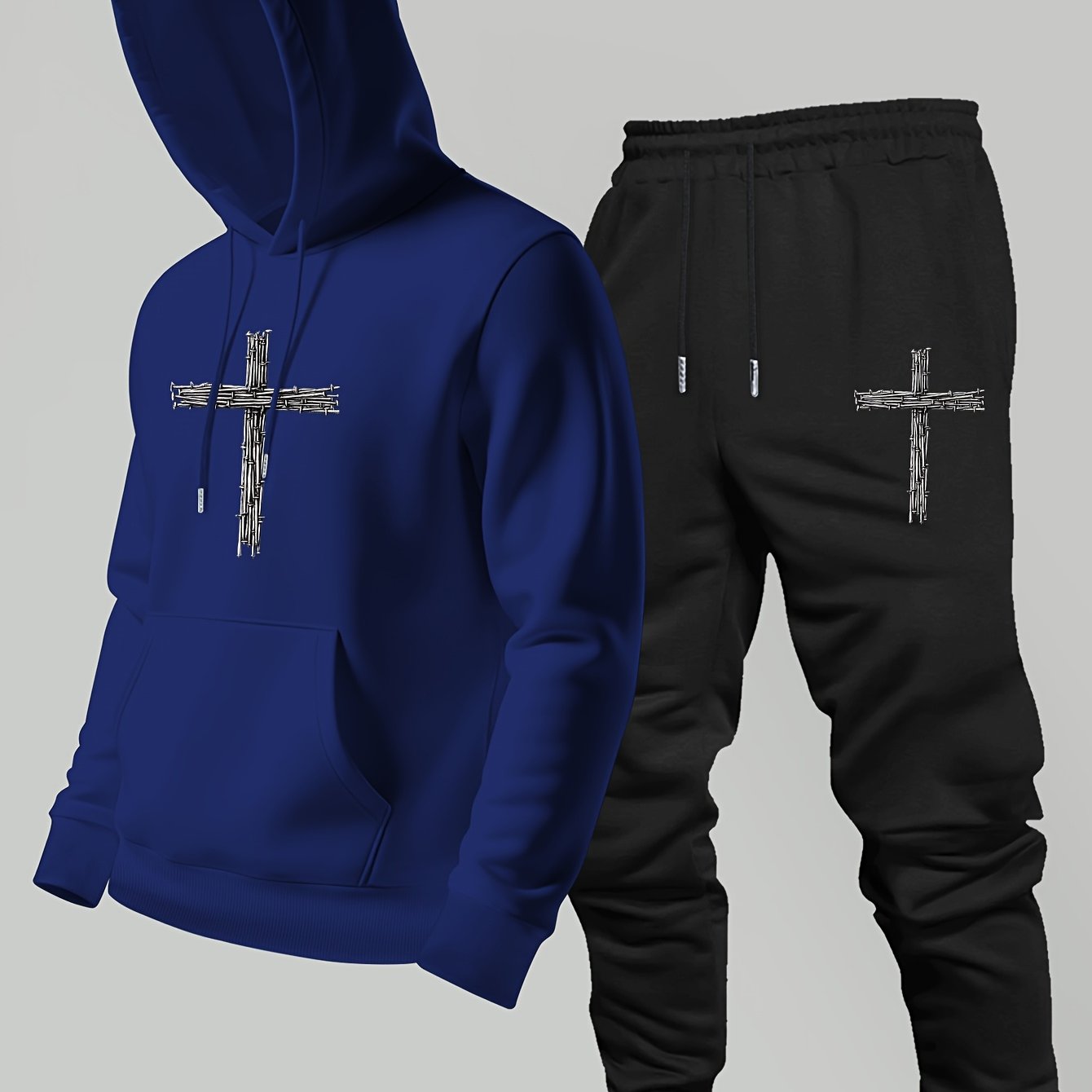 Conjunto de moletom com capuz  - Winter Clothing Outfits avaliação e preço